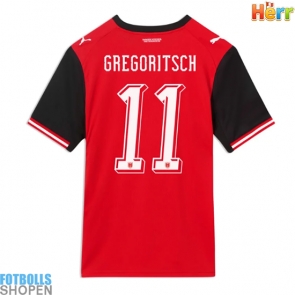 Billiga Österrike Michael Gregoritsch #11 Hemmatröja VM 2026 Kortärmad